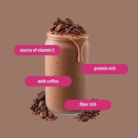 FOCUS dry mix for light meal: powered by coffee and Vitamin D