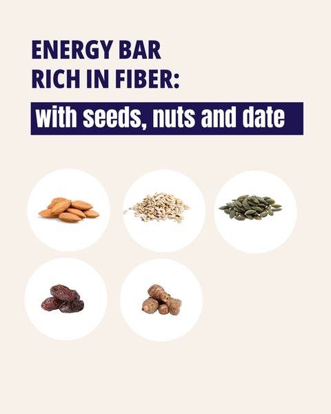 Dateļu - sēklu batoniņš ar B vitamīnu 