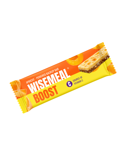 NEW: WISEMEAL Dessert Bar with Apricot & vitamin C