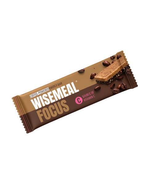 NEW: WISEMEAL Dessert Bar FOCUS with Coffee & Vitamin C