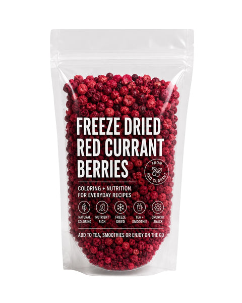 Freeze Dried Red Currant  – A Tangy Boost of Flavor and Nutrition!