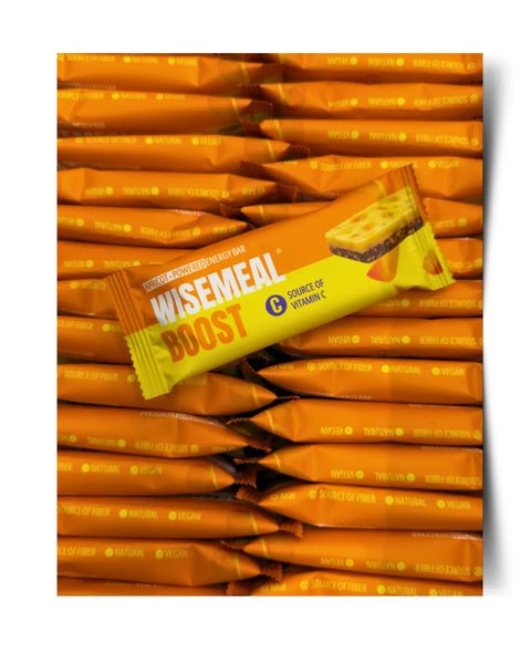 NEW: WISEMEAL Dessert Bar with Apricot & vitamin C