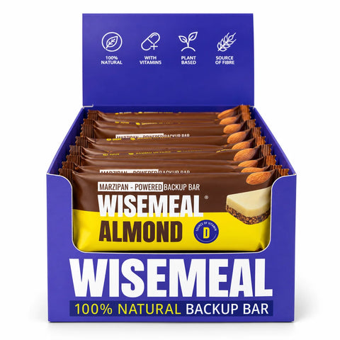 Almond - fruit powered energy bar with Vitamin D