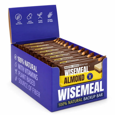 Almond - fruit powered energy bar with Vitamin D