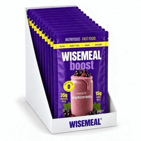 BOOST dry mix for light meal: powered by blackcurrant and Vitamin D
