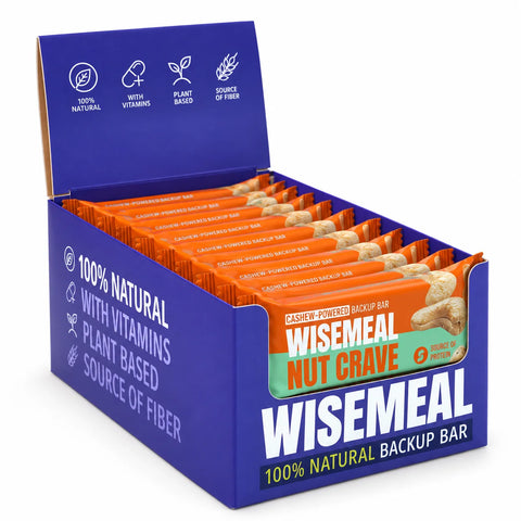 Protein bar, powered by cashew and peanut