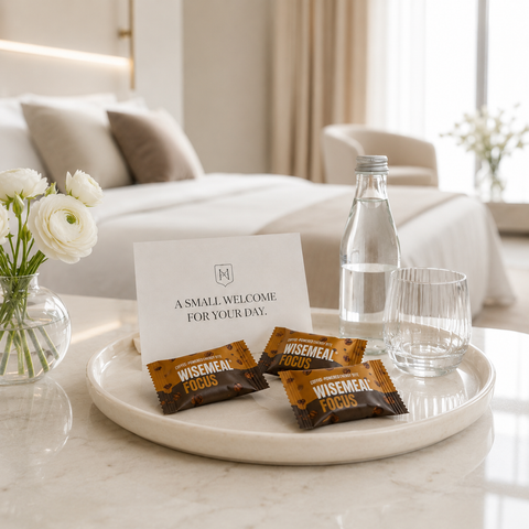 NEW: WISEMEAL Dessert Snack FOCUS with Coffee & Vitamin C
