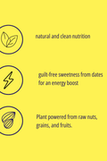 WISEMEAL "sweet sucsess" backup nutritional bar with marzipan - WISEMEAL